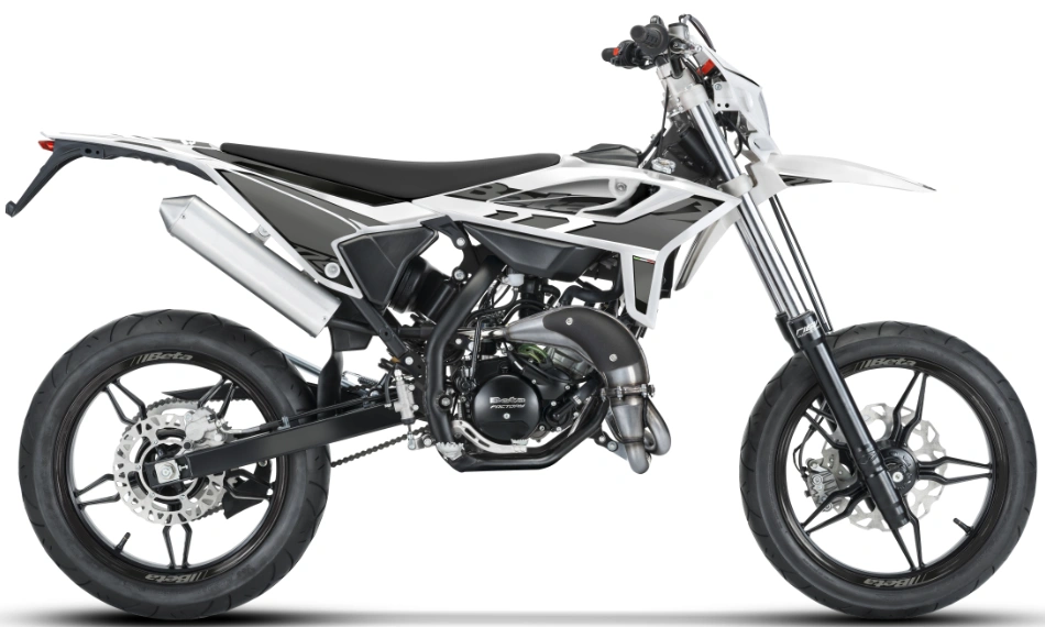 Beta RR MOTARD 2T 50 Sport Weiss
