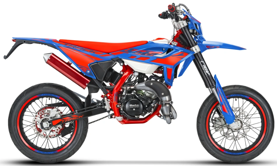 Beta RR MOTARD 2T 50 Track Blau